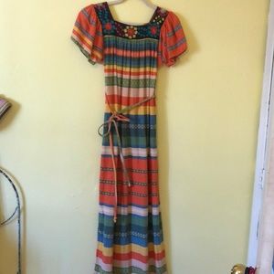 Vintage Mexican dress